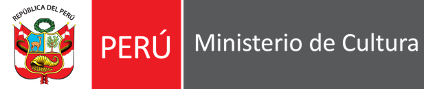 Ministerio de Cultura